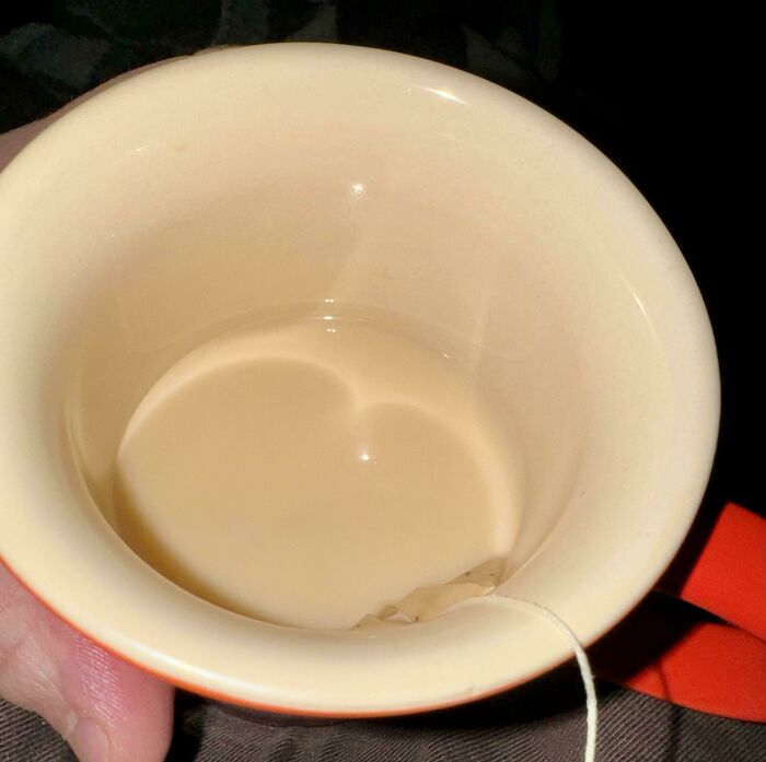 My Chai Is Almost The Exact Shade Of The Inside Of My Mug