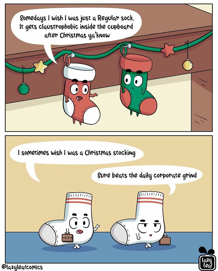 Here Are The Adorable And Wholesome Comics By “Lazy Leaf Comics” That Might Amuse You (New Pics)