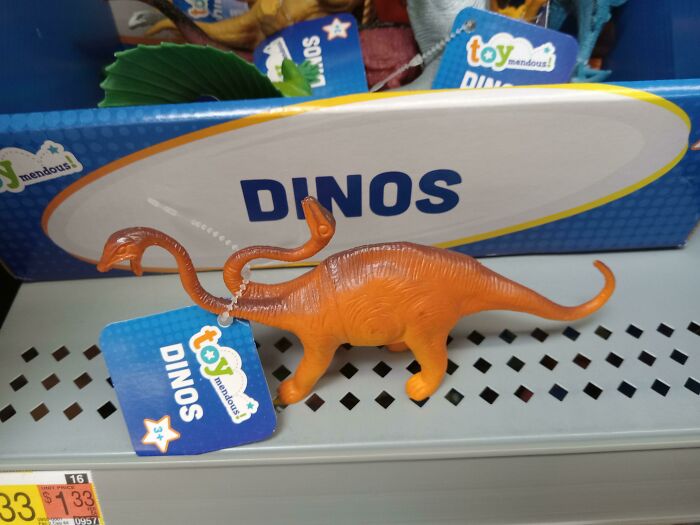 This Two-Headed Dino Toy