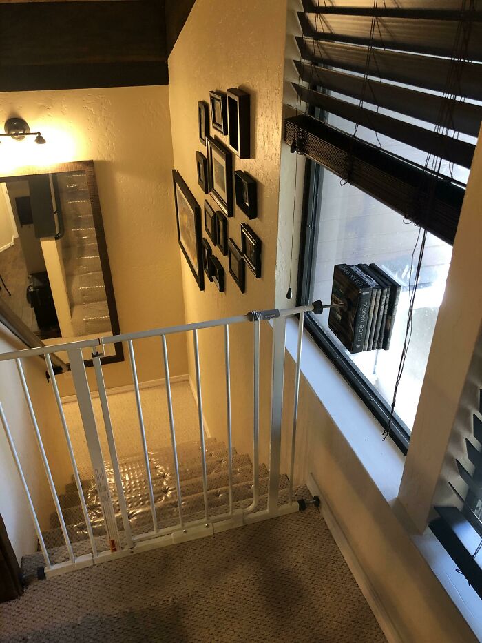 My Airbnb Assured Me They Have A “Very Safe” Baby Gate