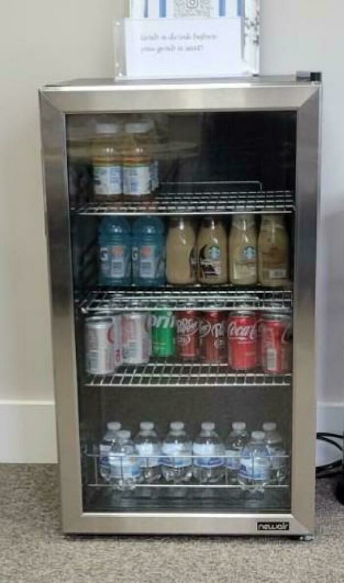 These Sugary Drinks Were Complimentary In The Dentist Waiting Room