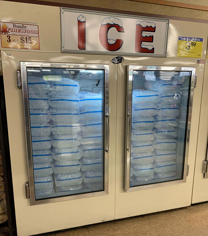 The Way I Stock The Ice At Work