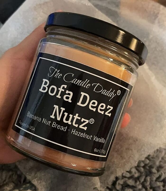 Create A Glowing Atmosphere Of Fun With The Bofa Deez Nutz Scented Candle - Because Who Said Home Scents Can't Be A Little Nutty?