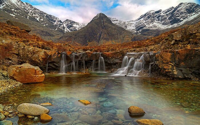 Fairy Pools, The Isle Of Skye, Scotland By Nikola Niki