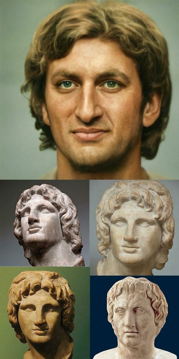 Alexander The Great, Based On His Busts And Ancient Accounts Of Him