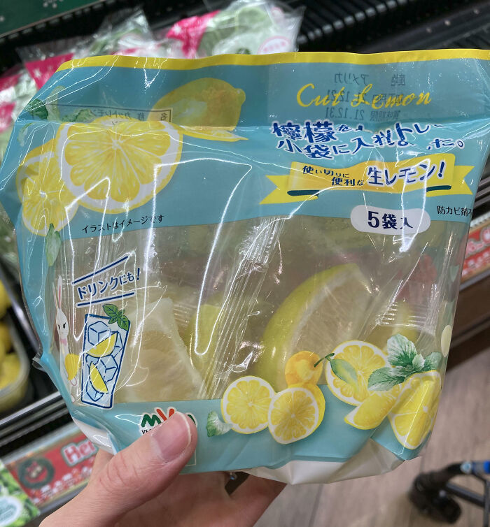 Individually Wrapped Lemon Slices