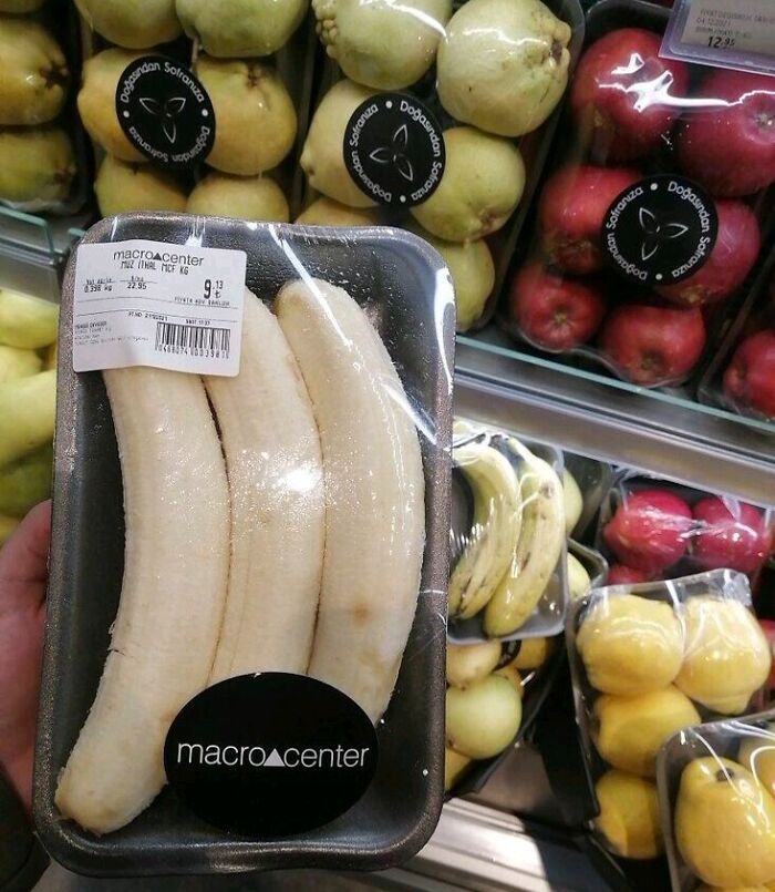 Packaging For Pre-Peeled Bananas