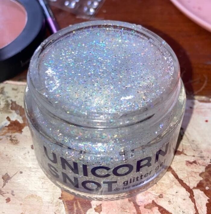 Sparkle With Unicorn Snot Holographic Face & Body Glitter Gel - Spread Wholesome Magic, One Glittery Dot At A Time
