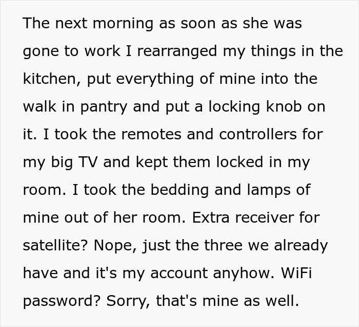 Woman Teaches Entitled Roommate How “Don’t Touch My Things And I Won’t Touch Yours” Really Works Woman Teaches Entitled Roommate How “Don’t Touch My Things And I Won’t Touch Yours” Really Works