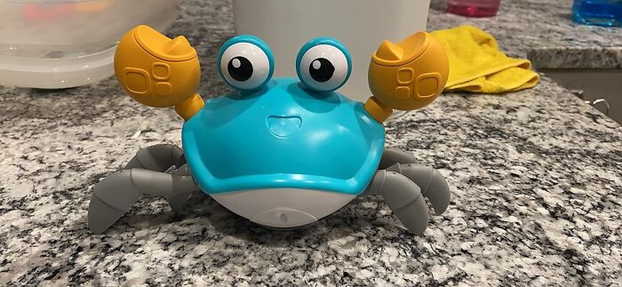 Keep Your Baby Moving During Tummy Time With Crawling Crab Baby Toys - 'Shell' We Play?