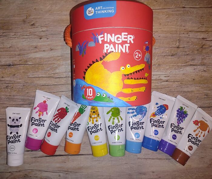 Slide Into A Palette Of Fun With Finger Paints For Toddlers - Who Needs A Brush To Paint A Masterpiece?