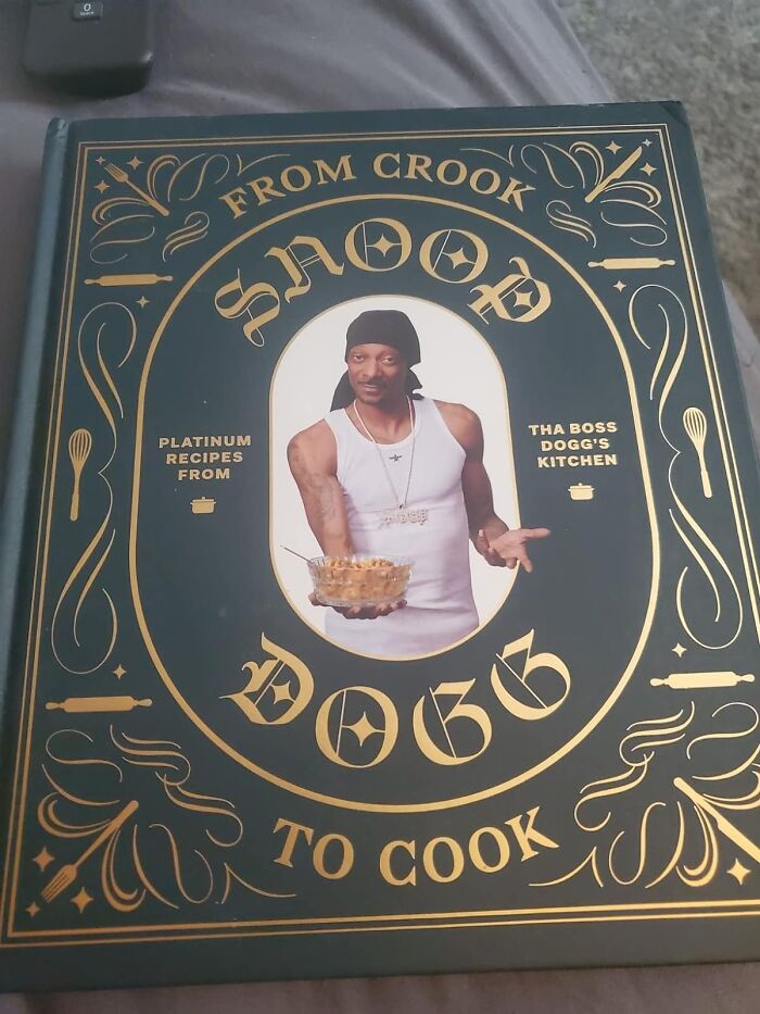 Cook Up A Plate Of Snoop’s Best Recipes With 'From Crook To Cook' Cookbook - The Surefire Chow To Win A White Elephant Party!