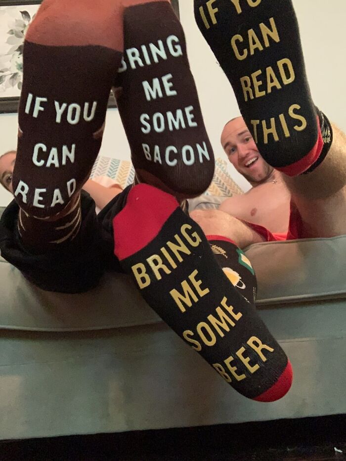 Brighten Up Your Loved One's Day With 'If You Can Read This, Bring Me...' Socks - There's Nothing Like Warm Feet And A Good Laugh