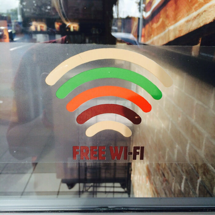 Burger King's WiFi Logo Is Slick...also It's A Hamburger
