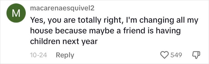 "Baby Proof That Place": Mom Says People Should Baby-Proof Their Homes If Kids Are Coming Over "Baby Proof That Place": Mom Says People Should Baby-Proof Their Homes If Kids Are Coming Over