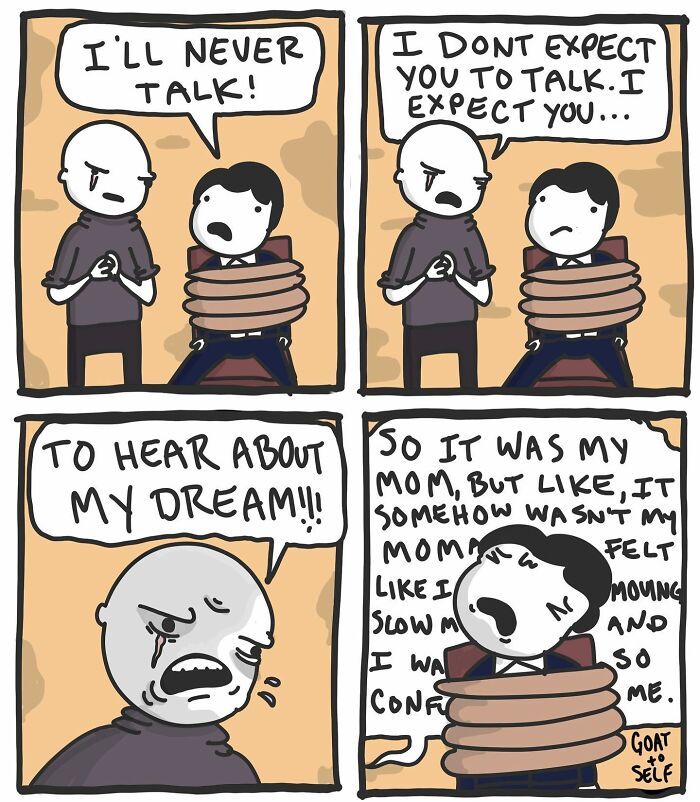 A Comic About Hearing About A Dream