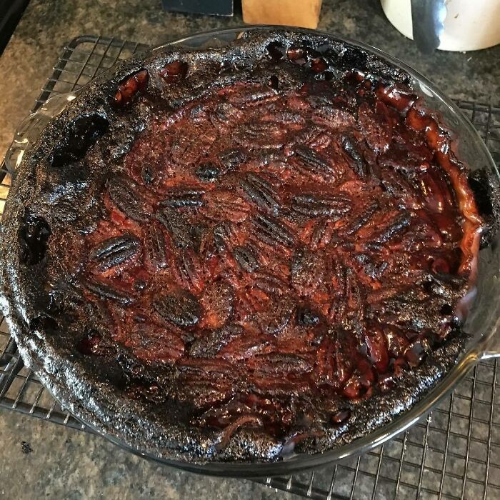 Pecan Pie Fail. That's What I Get For Multitasking