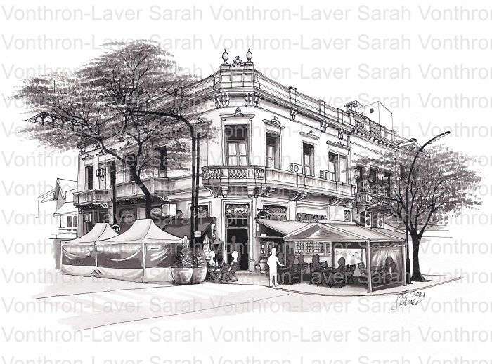 I Drew These Inky Pictures Of Buenos Aires (6 Pics) I Drew These Inky Pictures Of Buenos Aires (6 Pics)