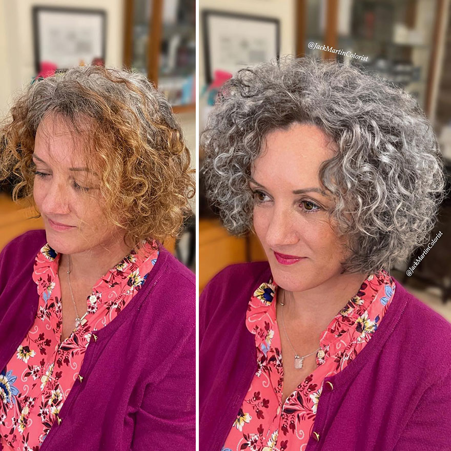 Gray Hair Transformation By Jack Martin