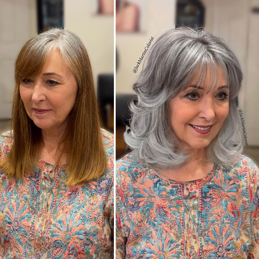 Gray Hair Transformation By Jack Martin