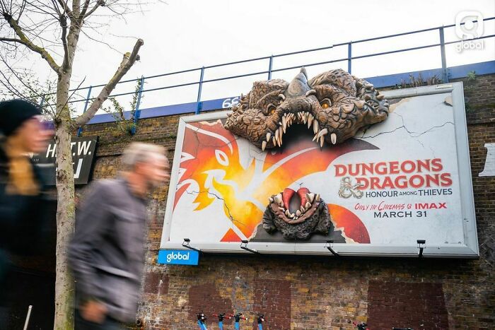Dungeons & Dragons - Honour Among Thieves Billboards For Dungeons & Dragons: Honour Among Thieves Features A Station Takeover At Waterloo In London, UK