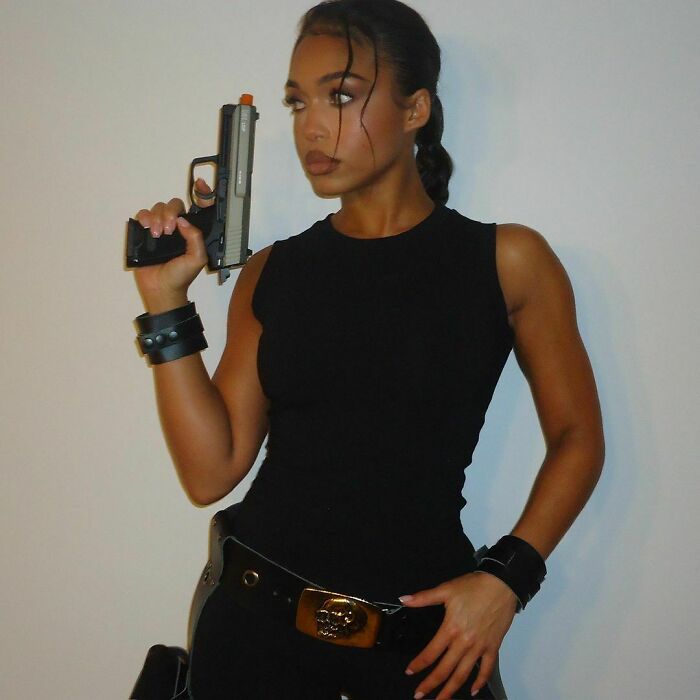 Lori Harvey As Lara Croft