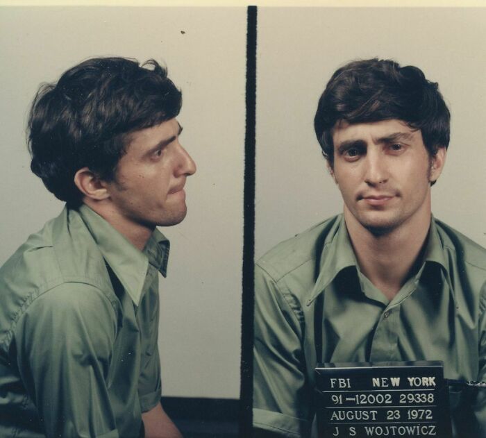 Mugshot Of John Wojtowicz, Who Unsuccessfully Tried To Rob A Bank On August 22, 1972 To Pay For His Wife Eden’s Gender Reassignment Surgery