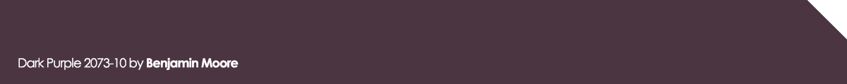 Dark Purple 2073-10 paint color by Benjamin Moore Dark Purple 2073-10 paint color by Benjamin Moore