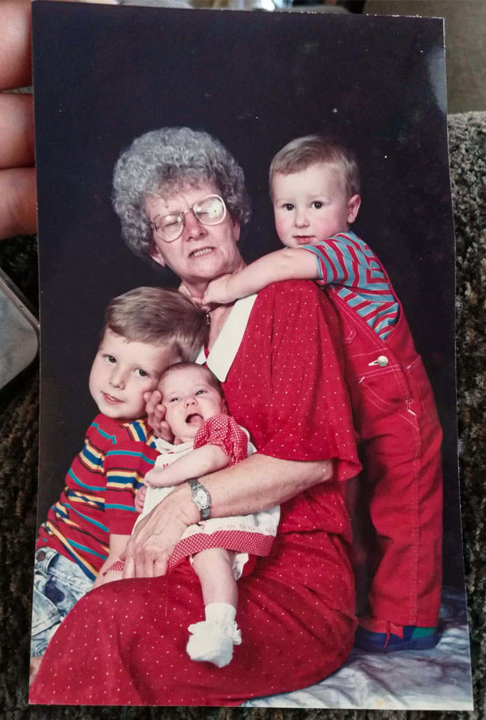 I Found This Gem While Looking Through Family Photos Last Christmas. I Don't Know Why My Grandmother Wanted To Keep It, But I Love It