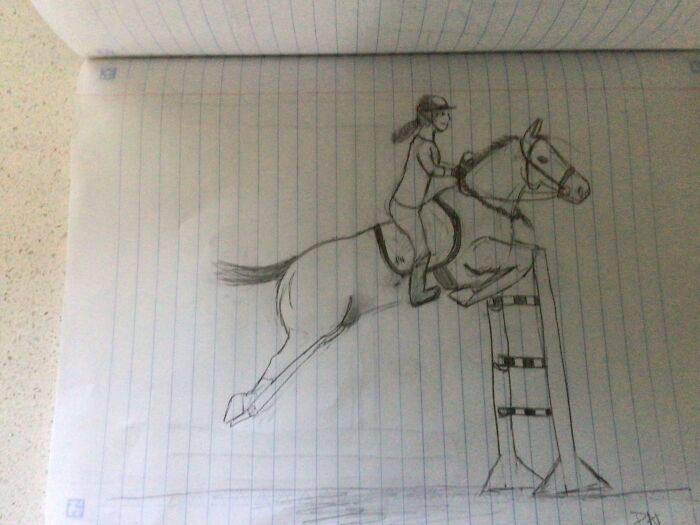 Complete Trust(Sorry About The Bad Pic Quality) I Drew This Myself