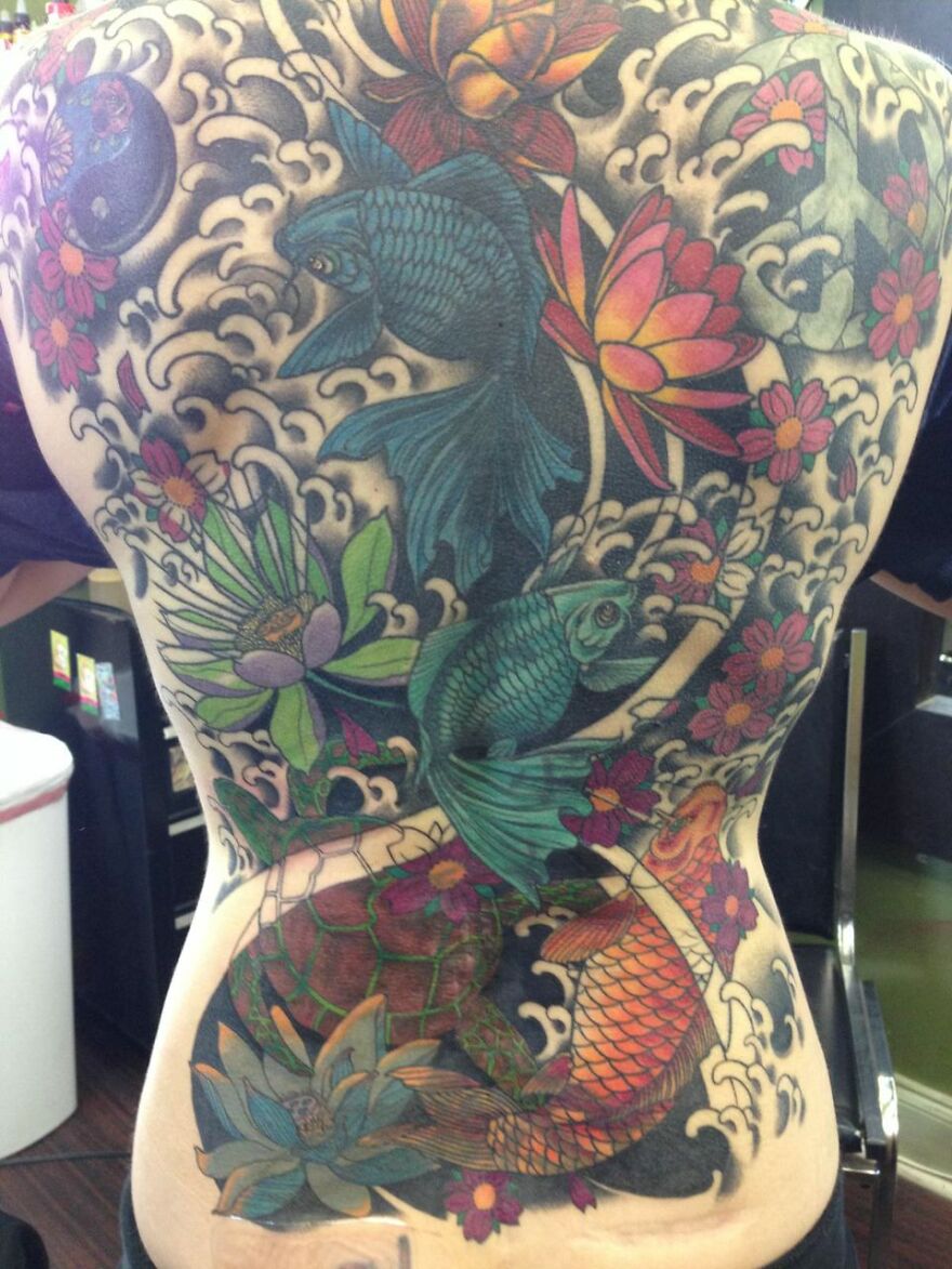 My Back Cover Up By Zac Legacy Tattoo Delaware