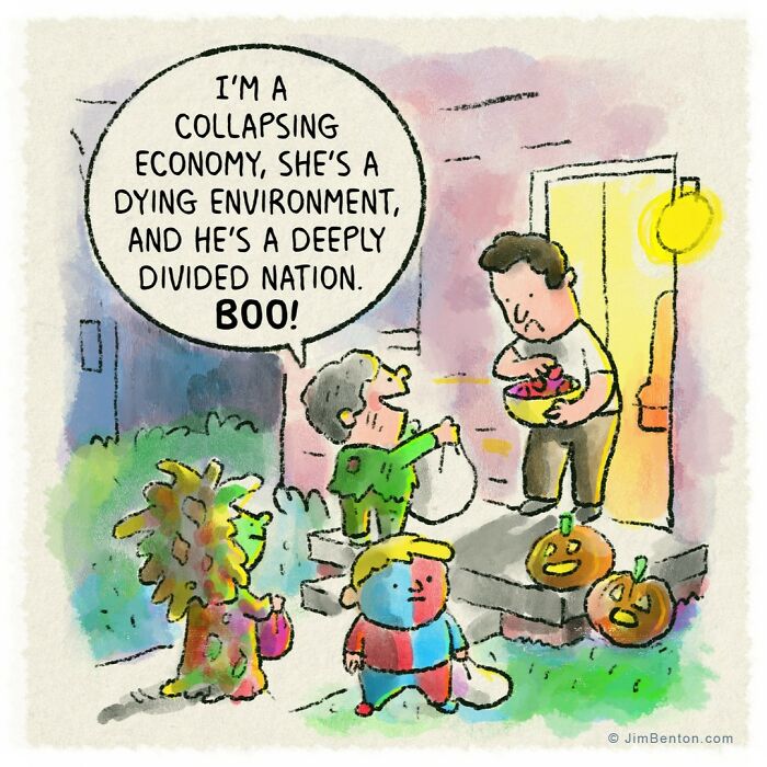 A Comic About Scary Halloween Costumes