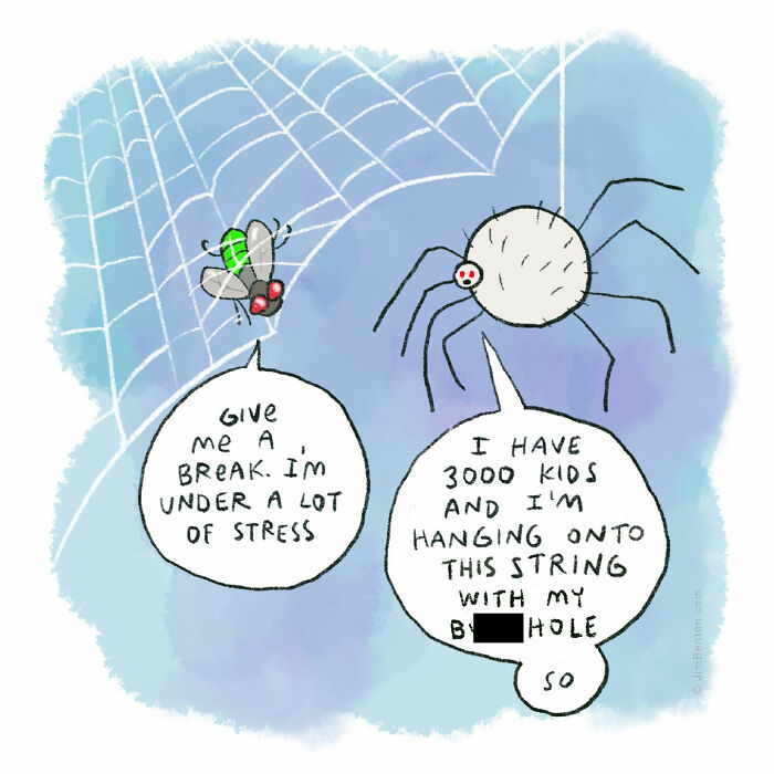A Comic About Spider And A Fly