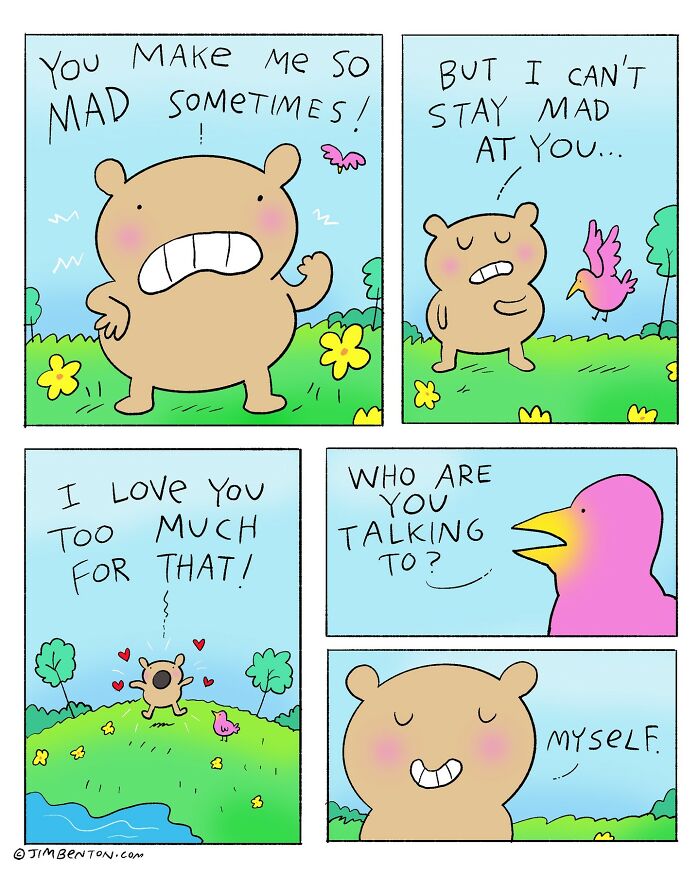 A Comic About Being Mad At Yourself Sometimes