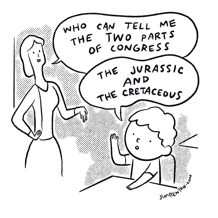 A Comic About The Two Parts Of Congress