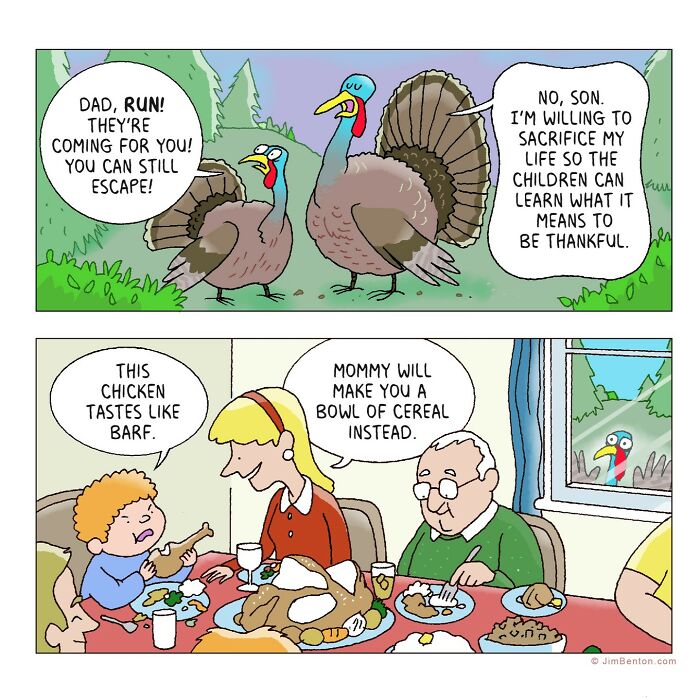 A Comic About Being Thankful