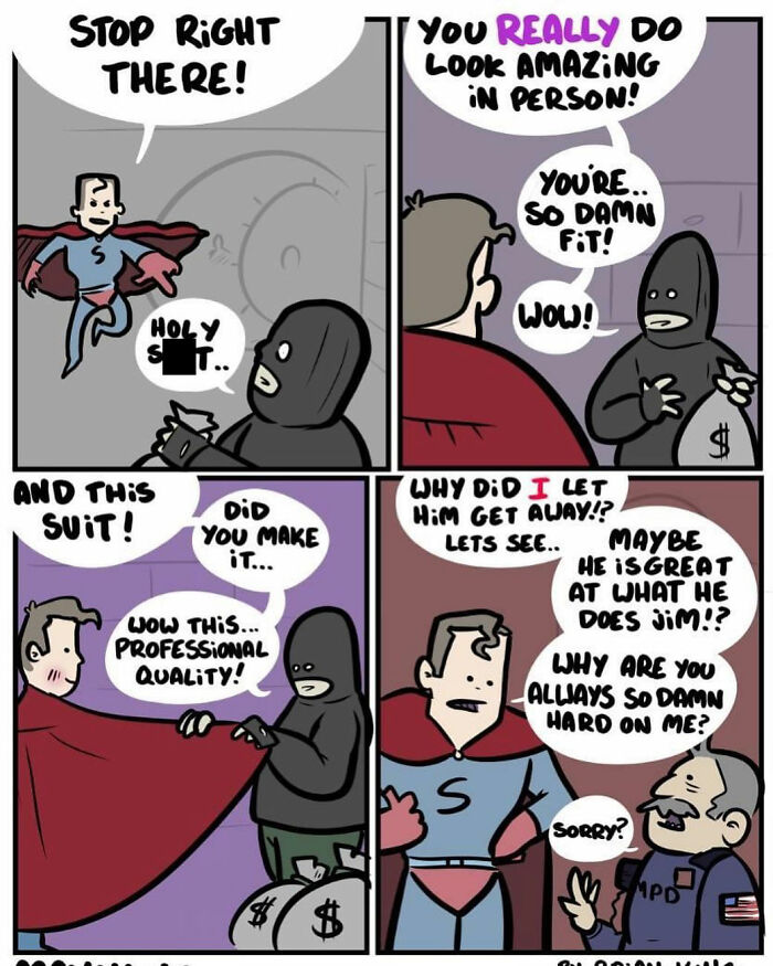 A Comic About Superman