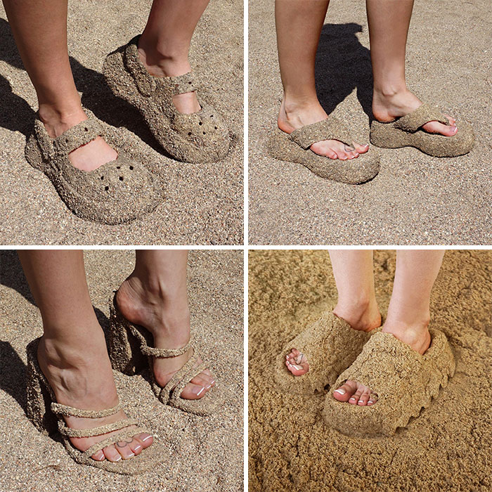 Shoes Out Of Sand