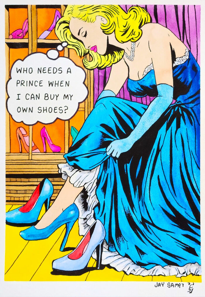 Who Needs A Prince When I Can Buy My Own Shoes?