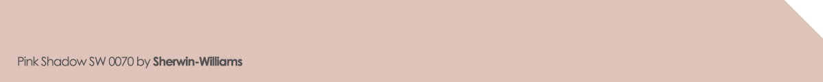Pink Shadow SW 0070 paint color by Sherwin-Williams