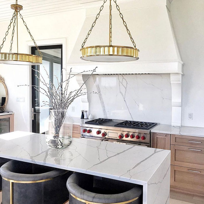 Photo of white interior kitchen. Photo of white interior kitchen.