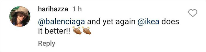 IKEA Shares Hilarious Comeback To Balenciaga’s $925 “Towel Skirt” IKEA Shares Hilarious Comeback To Balenciaga’s $925 “Towel Skirt”