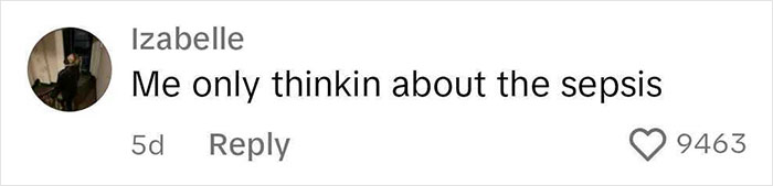 Comment mocking a tattoo decision with high engagement. Comment mocking a tattoo decision with high engagement.