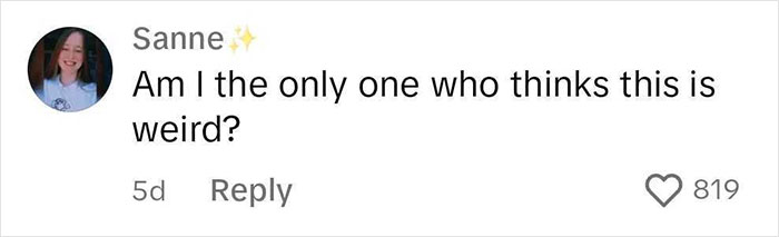 Screenshot of a comment questioning a love-related tattoo. Screenshot of a comment questioning a love-related tattoo.