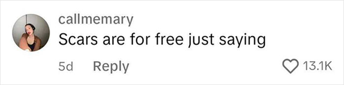 Instagram comment mocking a man's tattoo decision to symbolize love, liked by 13.1K users. Instagram comment mocking a man's tattoo decision to symbolize love, liked by 13.1K users.