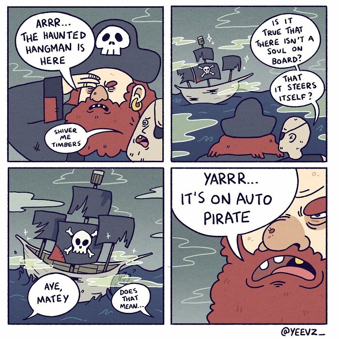 A Comic About An Auto Pirate