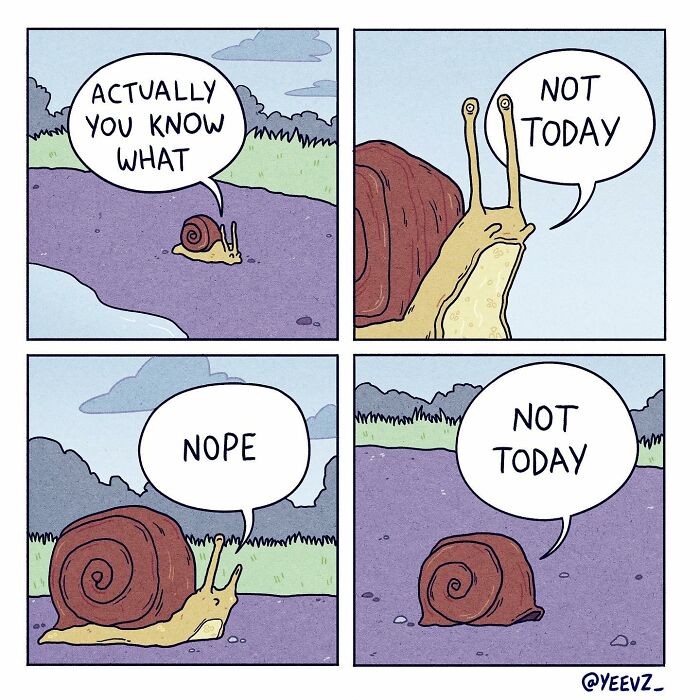 A Comic About Not Today