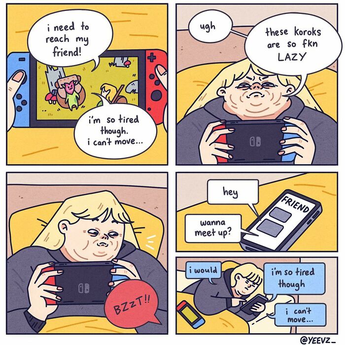 A Comic About Being Lazy