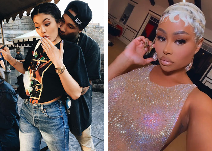 Tyga’s leaked text to Blac Chyna while dating Kyle