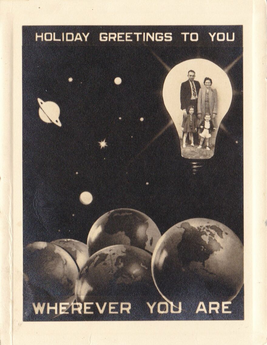 Space Themes Were Very Popular, But Why Are They In A Lightbulb? 1957